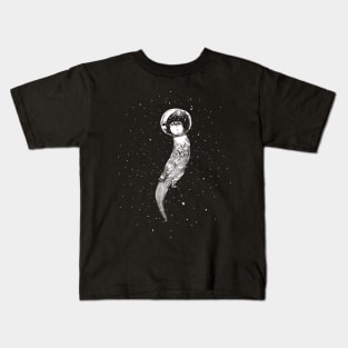 Drifting in Otter Space Kids T-Shirt